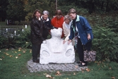 Nallefåtölj i Stadsparken, 1993