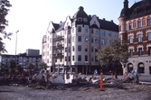 Korsningen Storgatan och Järnvägsgatan, 1992