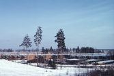 Vy över lägenheter i Vivalla, 1984