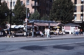 Besökare på Järntorget, augusti 1988