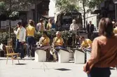 Musikunderhållning på Näbbtorget,1990