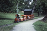 Lilleputtetåget åker runt Stora Holmen, 1988