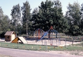Lekplats på Gustavsviks Camping, 1983