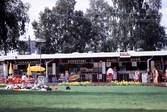 Uteservering på Gustavsviksbadet, 1985