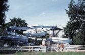 Vattenrutschbanan på Gustavsviksbadet, 1985