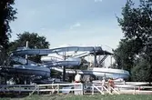 Vattenrutschbanan på Gustavsviksbadet, 1985