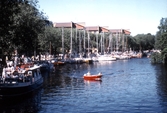 Båtar i hamnen under Båtens dag, 1988