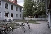 Gårdssidan till Hamiltonska huset  i Wadköping, 1994