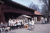 Körsång vid Kungsstugan i Wadköping, 1991
