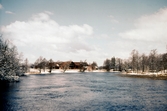 Vy över Svartån i Karlslund, 1982