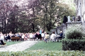Musikföreställning på Karlslunds terrass, 1984