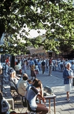 Marknadsbesökare under Marknadsafton, 1984