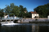 Slussholmen med slussvaktarstugan, 1994