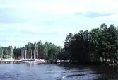 Småbåtshamn i Björksundet, 1986