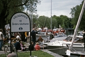 Båtar i Örebro gästhamn, 1999