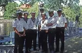 Sjövärnskåren på besök i Örebro hamn, 1982