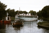 Bogsering av båten Örebro III, 1993