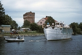 Bogsering av båten Örebro III, 1993