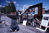 Fotografering vid vattenparken i Oset, 1997