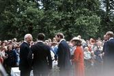 Kungabesök vid Skyllbergs Herrgård, 1984