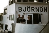 Passagerare på båten M/S Björnön, 1993