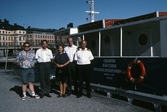Båtbesättningen vid M/S Gustaf Lagerbjelke, 1990-tal