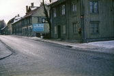 Söderkåkar i korsningen DRottninggatan och Änggatan, 1950-tal