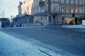 Trafikkorsning i centrum, 1970-tal