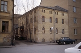 Stenbyggnad på Floragatan, 1981
