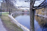 Promenadstråk vid Svartån, 1970-tal