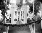 Kungabesök. Rådhuset.