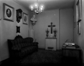 Evangeliska Fosterlandsstiftelsen, kamrer Hellman, interiörer Betlehemskyrkan, sakristia o läktarfond