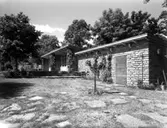 Konstnären Arthur Percy, interiörer o exteriörer, herr o fru Percy, sonhustrun, barnbarn