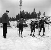 Skidtävling i Asker, 1959