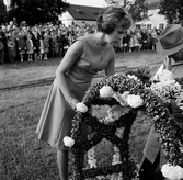 Midsommarfirande i Brevens Bruk, 1961