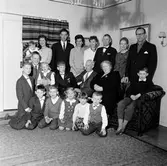 Uppvaktning på 70-årsdagen av Eskil Wahlgren, 1963