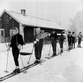 Skidåkare, 1960