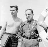 Simlärare med livboj, 1961