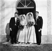 Brudpar i Norrbyås, 1960-tal