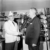 Butikspersonal i Brevens bruk, 1962