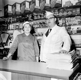 BPersonal i butik i Brevens bruk, 1962