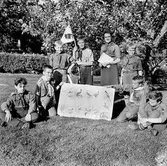 Deltagare i föreningen Goda Kamrater, GK i Ekeby, 1960-tal