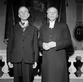 Utdelning i Svennevad av patriotiska sällskapets medalj, 1960-tal