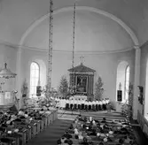 Konfirmation i Stora Mellösa kyrka, 1960-tal