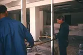 Renovering av rådhuset,1989.