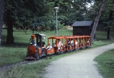 Lillepyttetåget åker runt Stora holmen, 1988