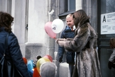 Ballong utdelning under hindersmässan, 1984