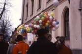 Ballongförsäljning under hindersmässan, 1990-01-24