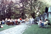 Föreställning på terassen i Karlsunds Herrgård, 1984