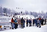 Journalister vid invigningen av  skid-SM i Ånnaboda, 1986